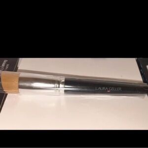 Laura Geller Black and Silver Makeup Brush